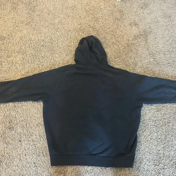 Adidas Black Hoodie with White Logo - Picture 3 of 3